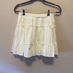 Shein White Skirt